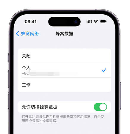 金乡苹果维修服务分享如何在iPhone上使用双卡 